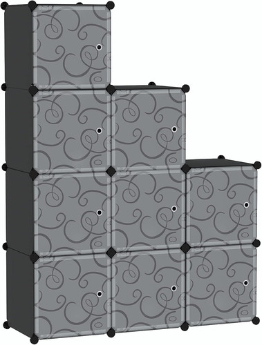 Cube storage organizer with - 9-cube,