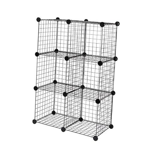 Cube wire grid stackable - 6-cube,