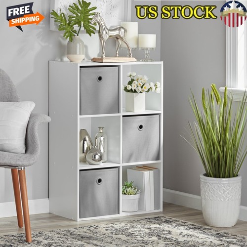 Cube storage bookshelves - 6-cube,