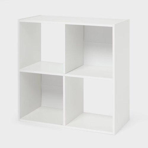 Cube book shelf white - white,