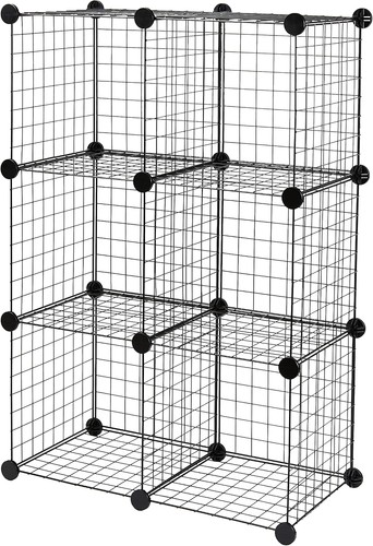 Cube wire grid - 6-cube, stackable
