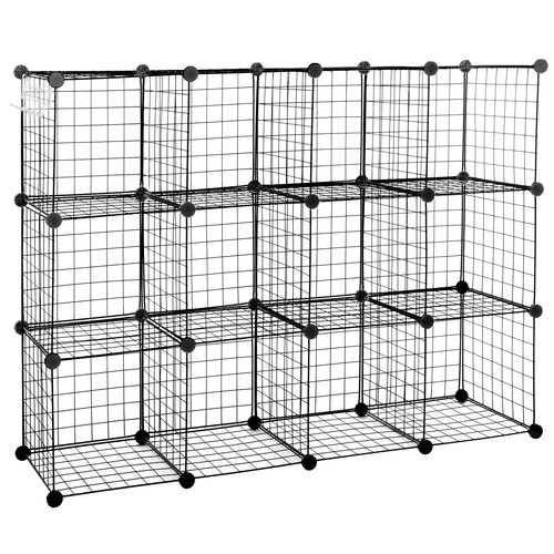 Cube storage shelf wire - storage,