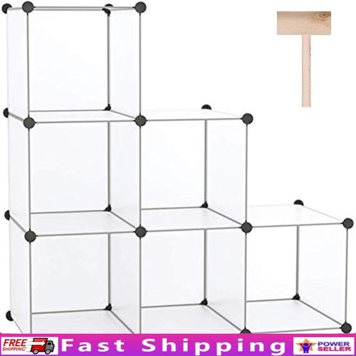 Versatile storage shelf cube - shelf, 6-cube